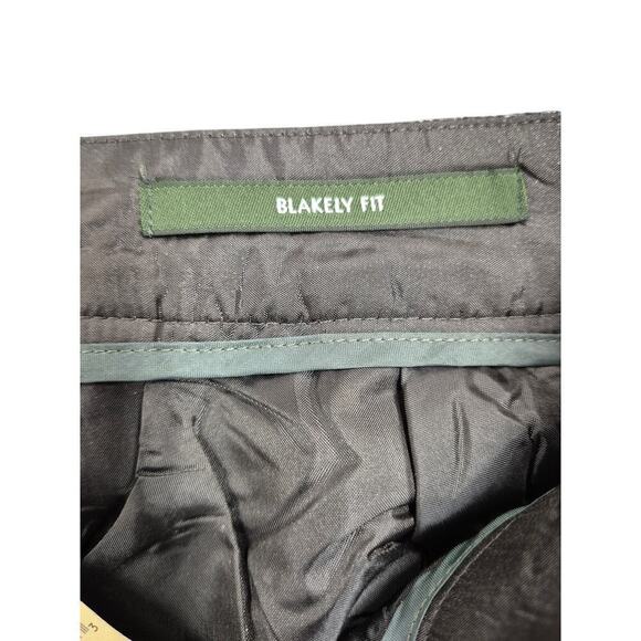 NWT Eddie Bauer Blakely Fit Black/White Wool Tweed Trouser lined Sz 16 - Picture 5 of 8